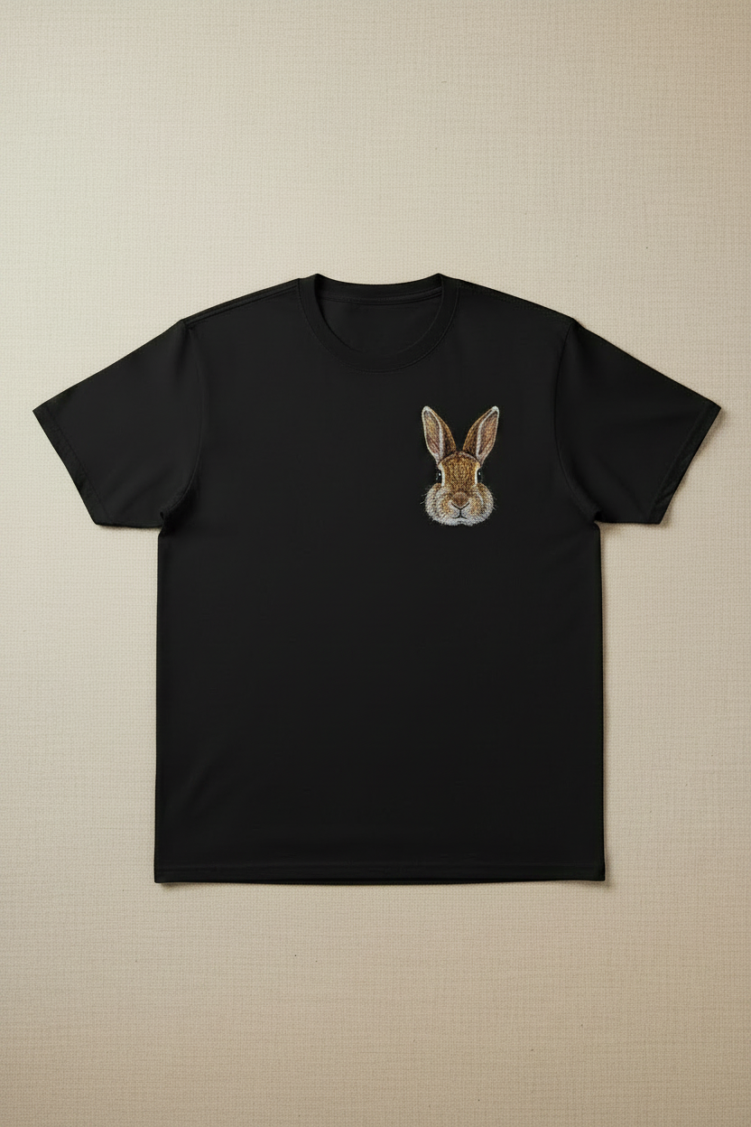 Custom Pet Embroidered T Shirt example custom pet embroidery