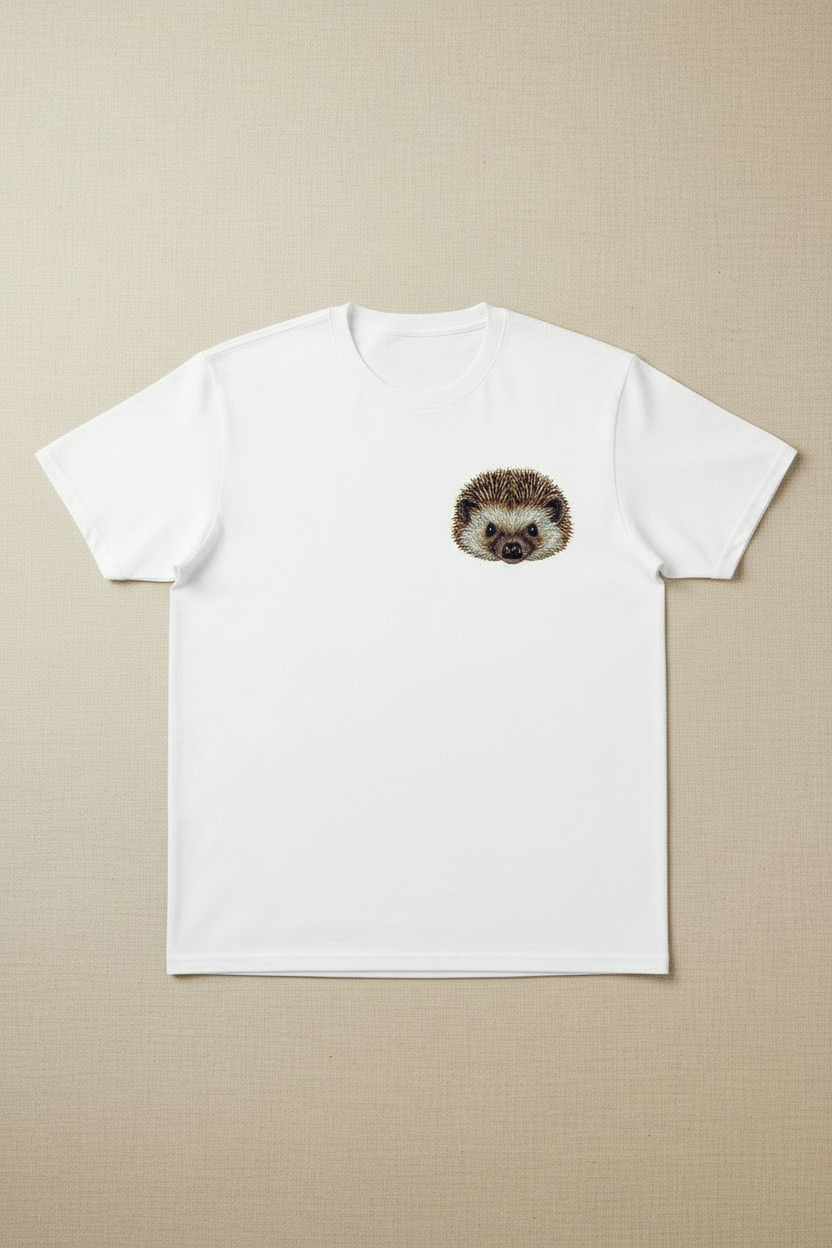 Custom Pet Embroidered T Shirt example custom pet embroidery