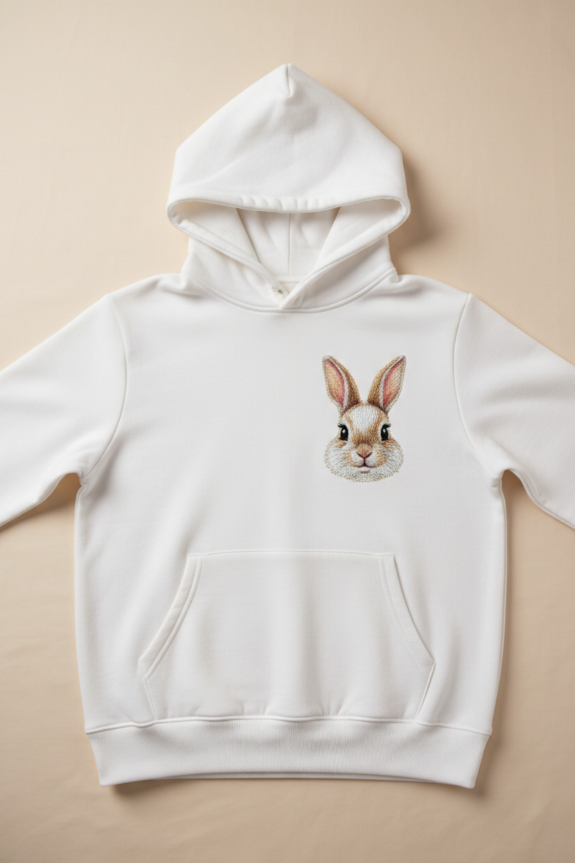Custom Pet Embroidered Hoodie example custom pet embroidery