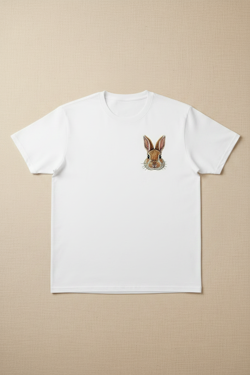 Custom Pet Embroidered T Shirt example custom pet embroidery