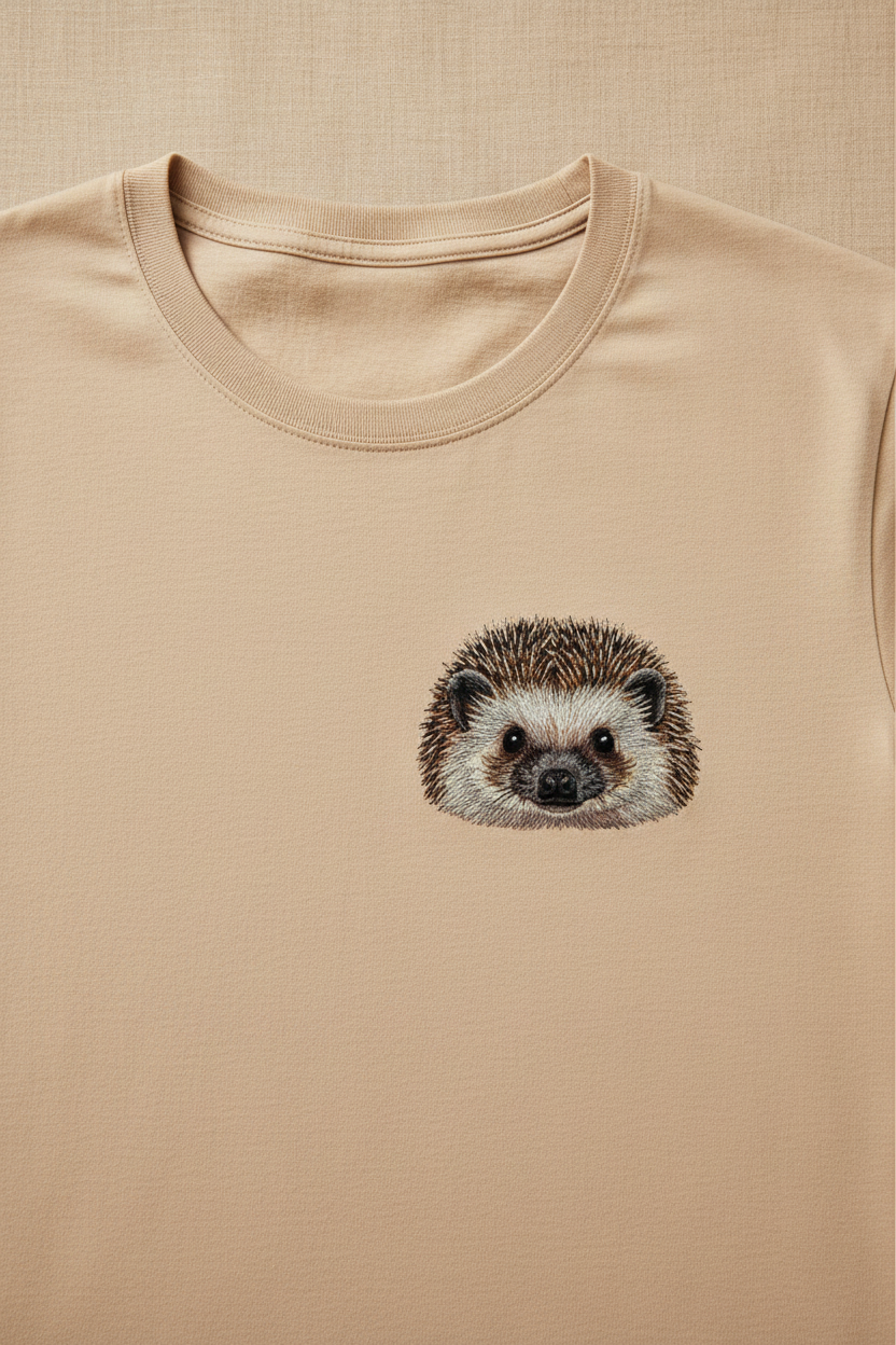 Custom Pet Embroidered T Shirt example custom pet embroidery