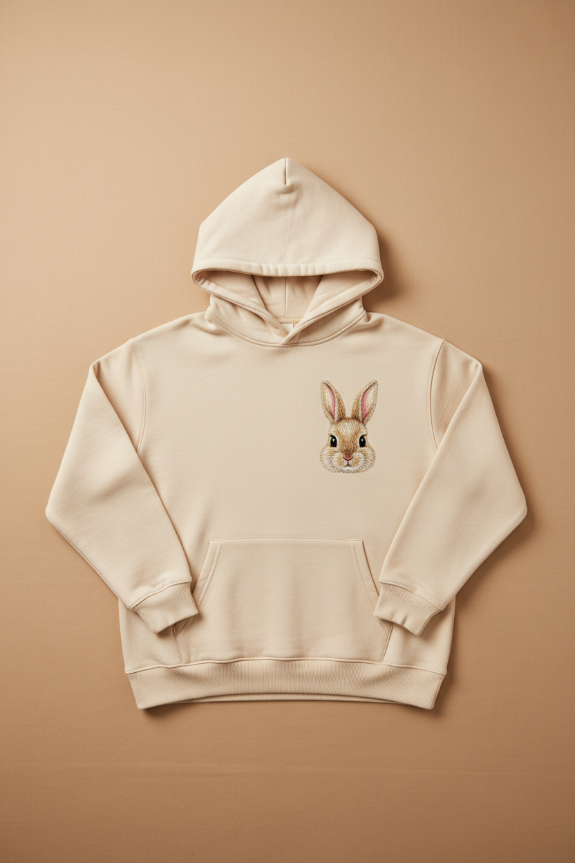 Custom Pet Embroidered Hoodie example custom pet embroidery